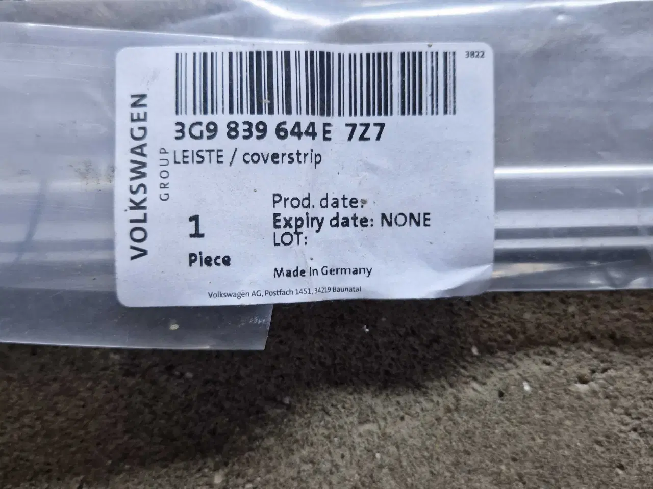 Billede 6 - Passat 2017 tonede lamineret originale bagsiderude