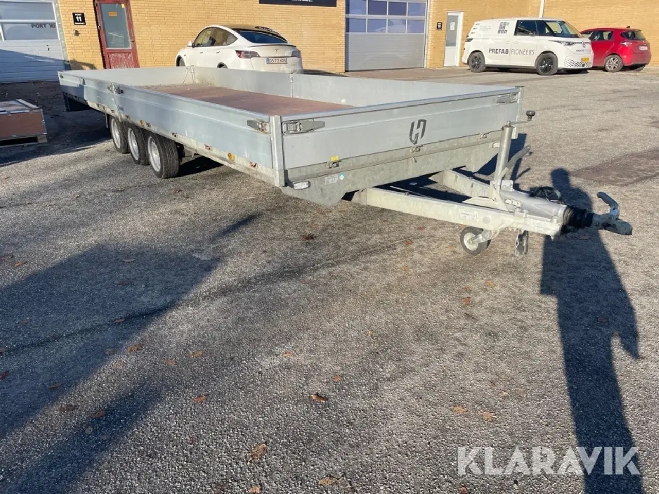 Billede 3 - Platform Trailer Henra 35B 3 akslet