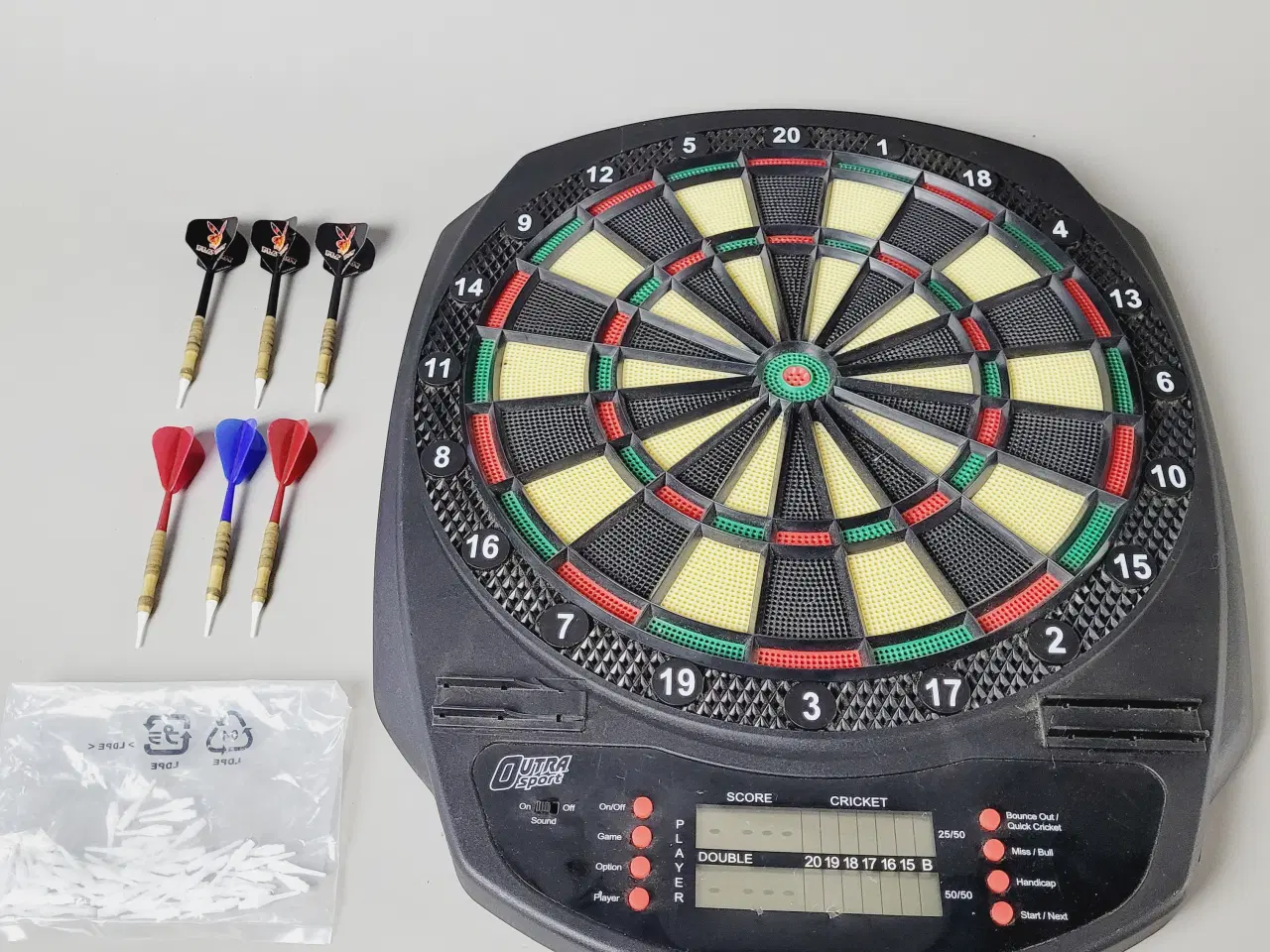 Billede 2 - ⭐️· Elektronisk dartskive med pile