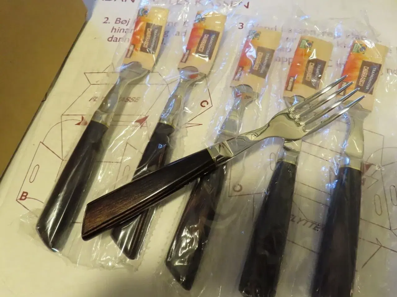 Billede 2 - 6 stk. grillgafler, TRAMONTINA