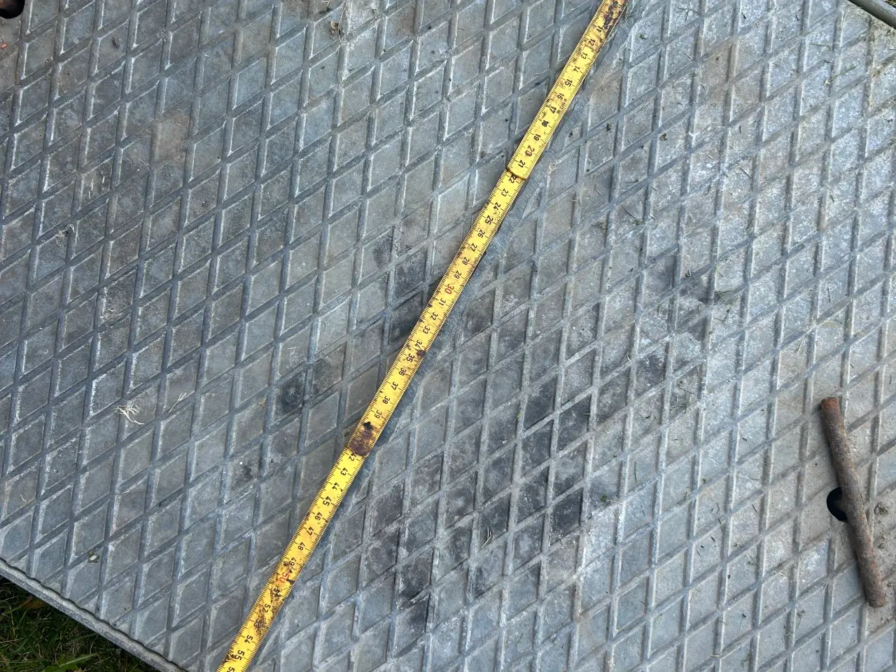 Billede 4 - Jerndæksel firkantet 