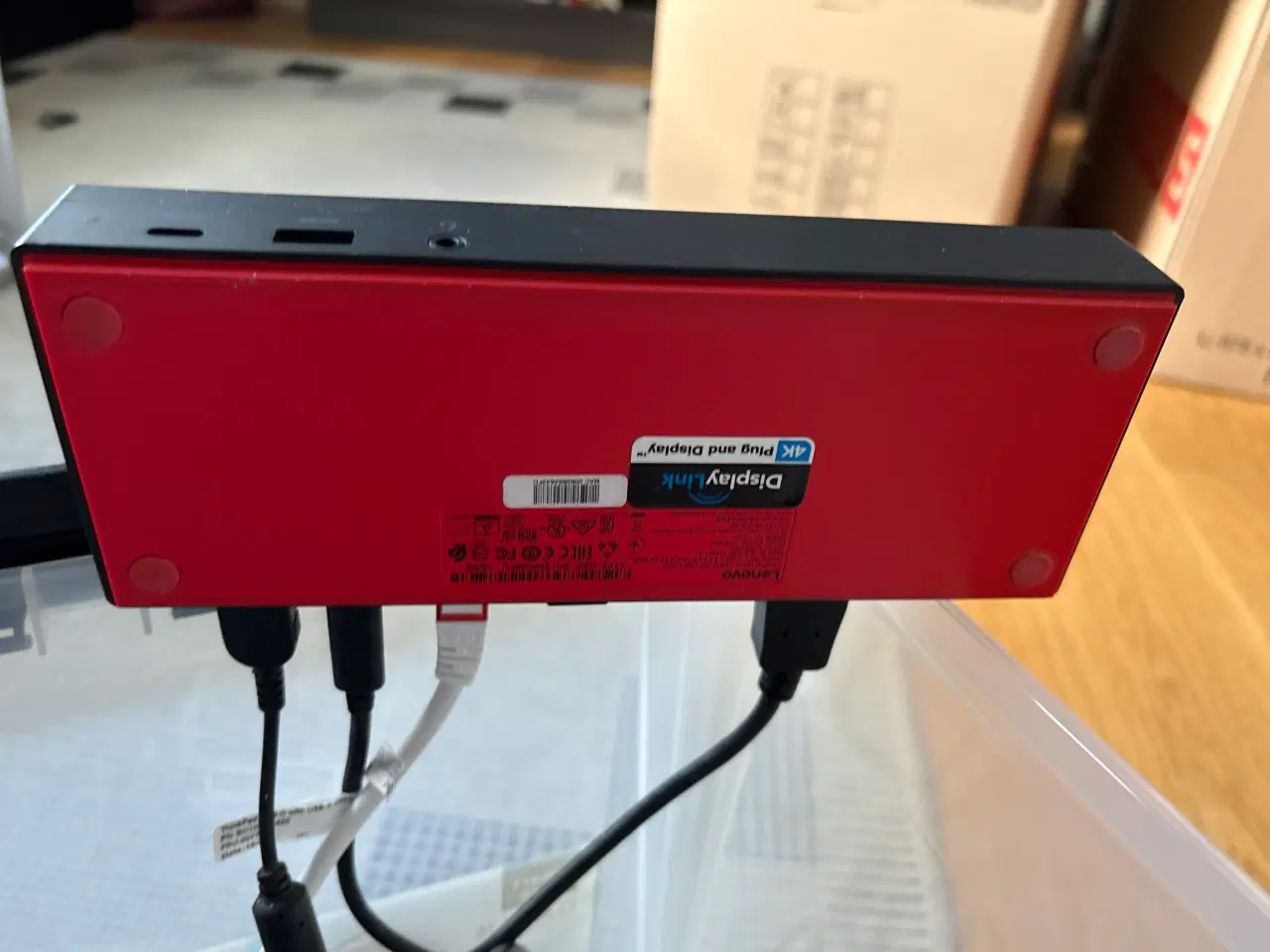 Billede 5 - Pc skærm og docking-station samlet pris 