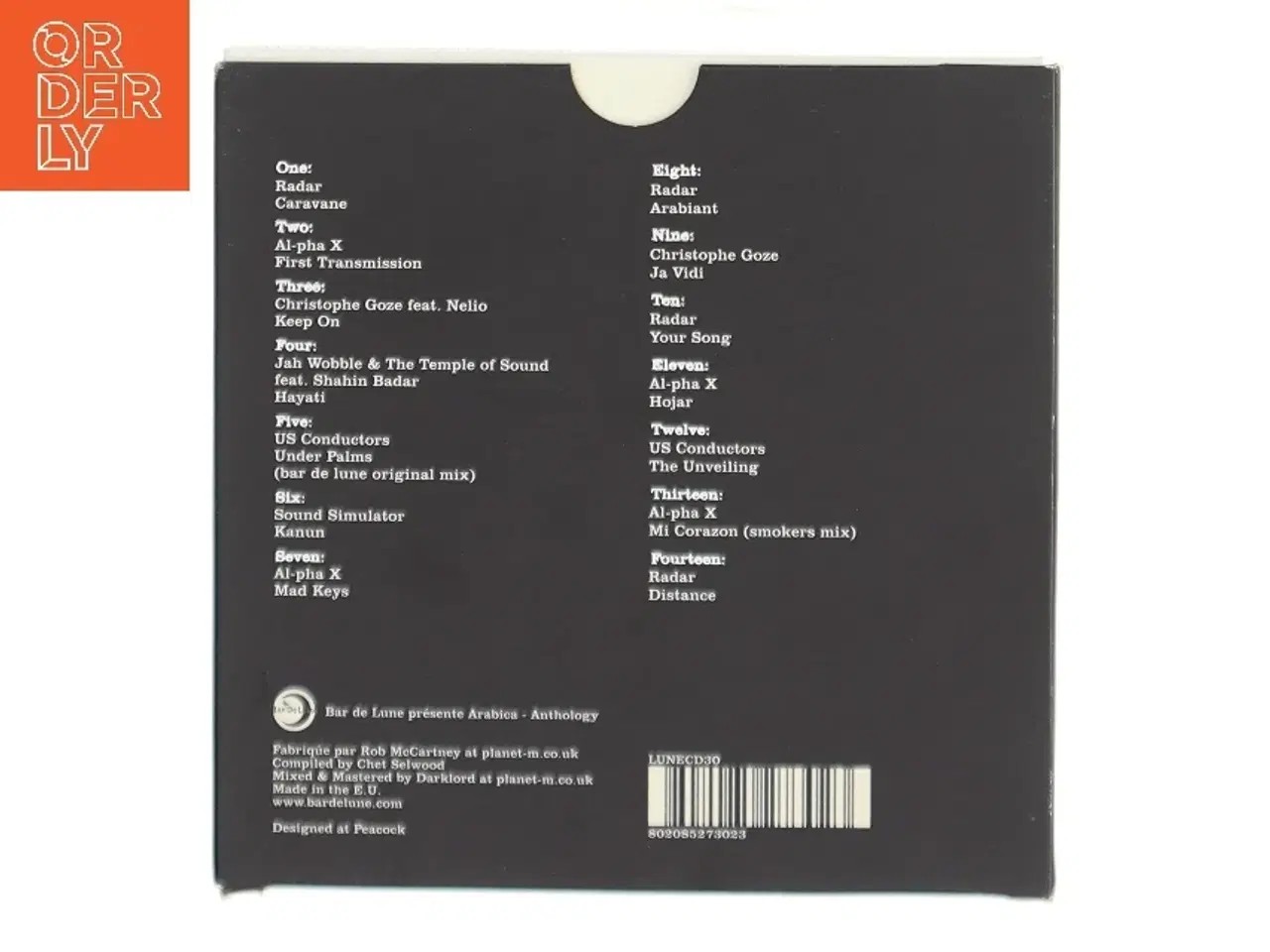 Billede 2 - CD 'Arabica Anthology' fra Bar de Lune