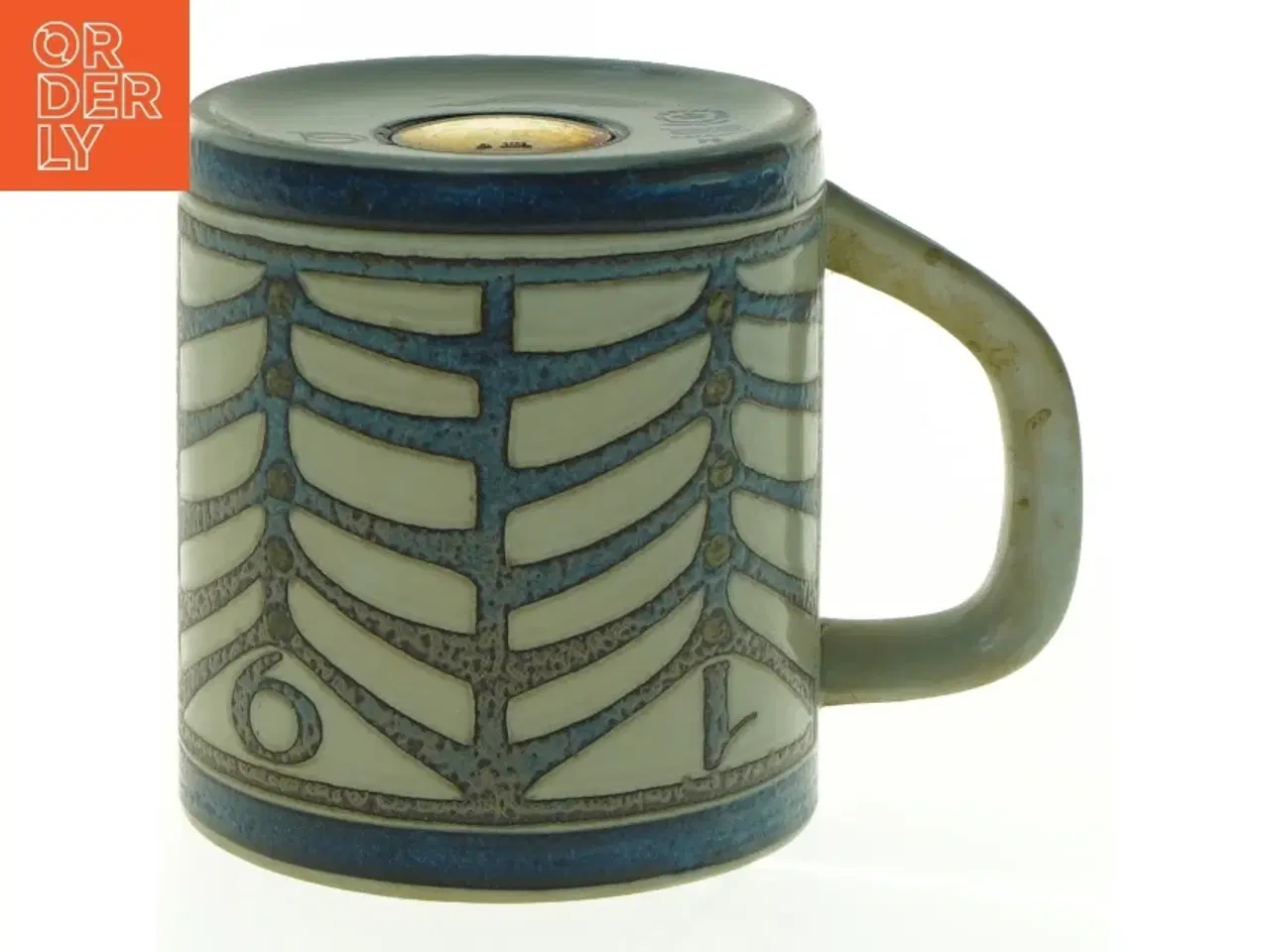 Billede 4 - Kunstkrus 1970 fra Royal Copenhagen (str. 11,5 x 10 cm)