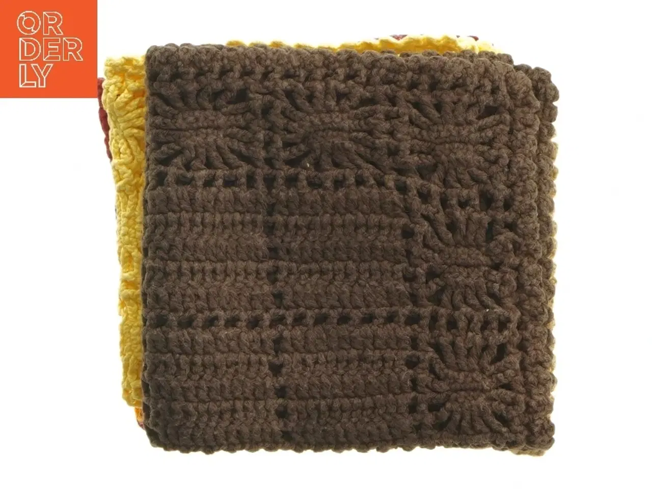 Billede 3 - Hæklede servietter eller klude (str. 26x26 cm)