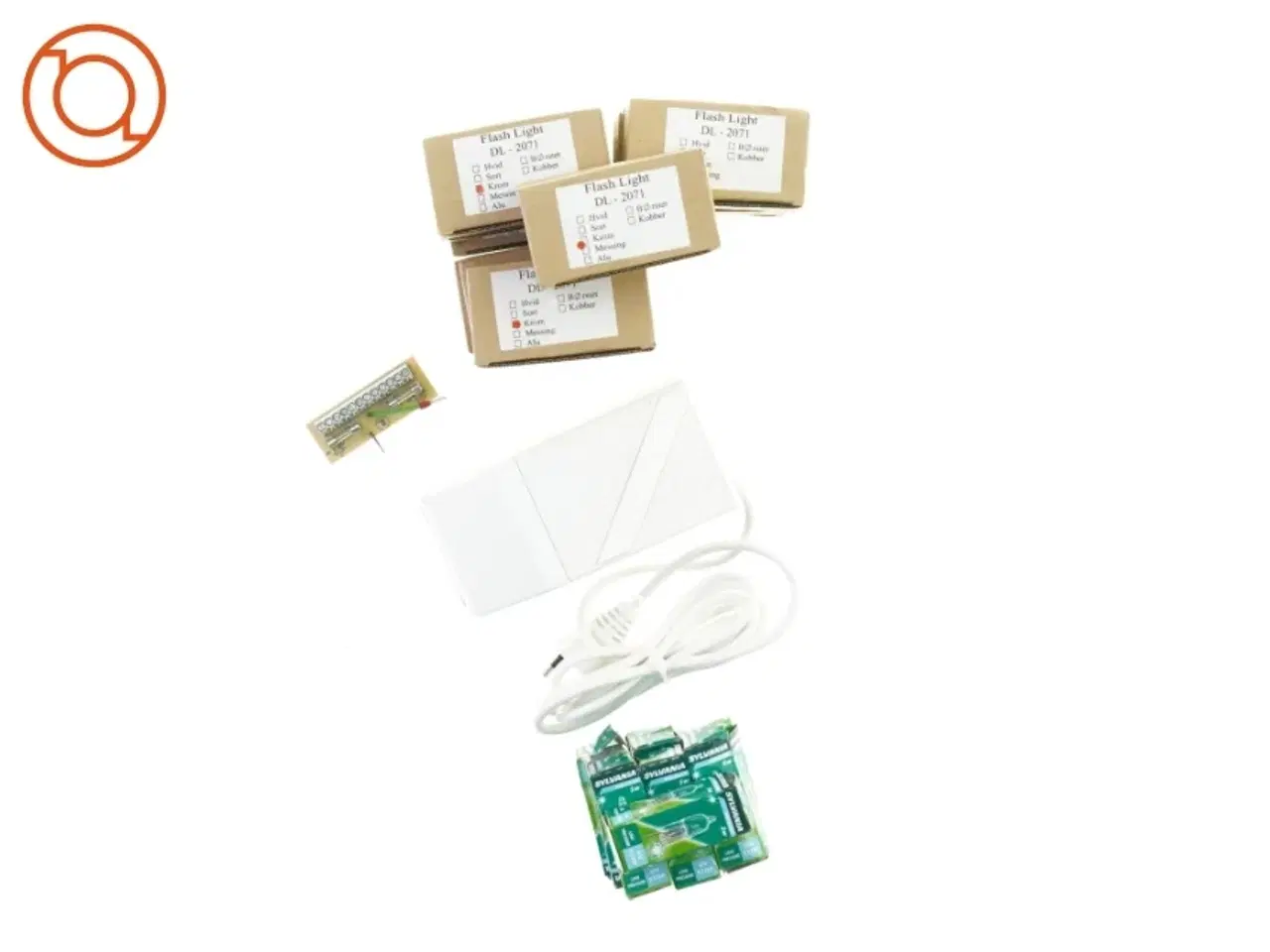 Billede 2 - Indbygnings hallogenspots med lyskilder tilUdfyld selv (str. Blandet)