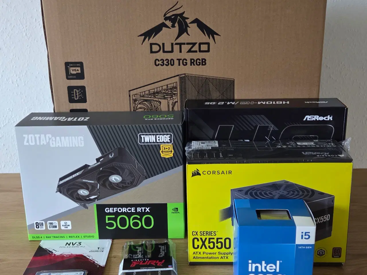 Billede 2 - Ny gaming pc - RTX 5060 - i5 14400F - 16GB DDR5 - 