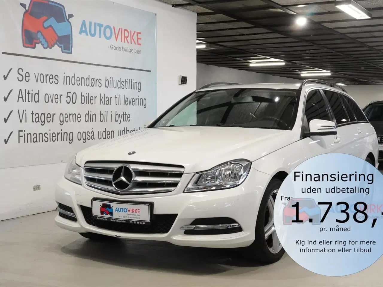 Billede 1 - Mercedes-Benz C220 d T 2,1 CDI BlueEfficiency 7G-Tronic Plus 170HK Stc 7g Aut.