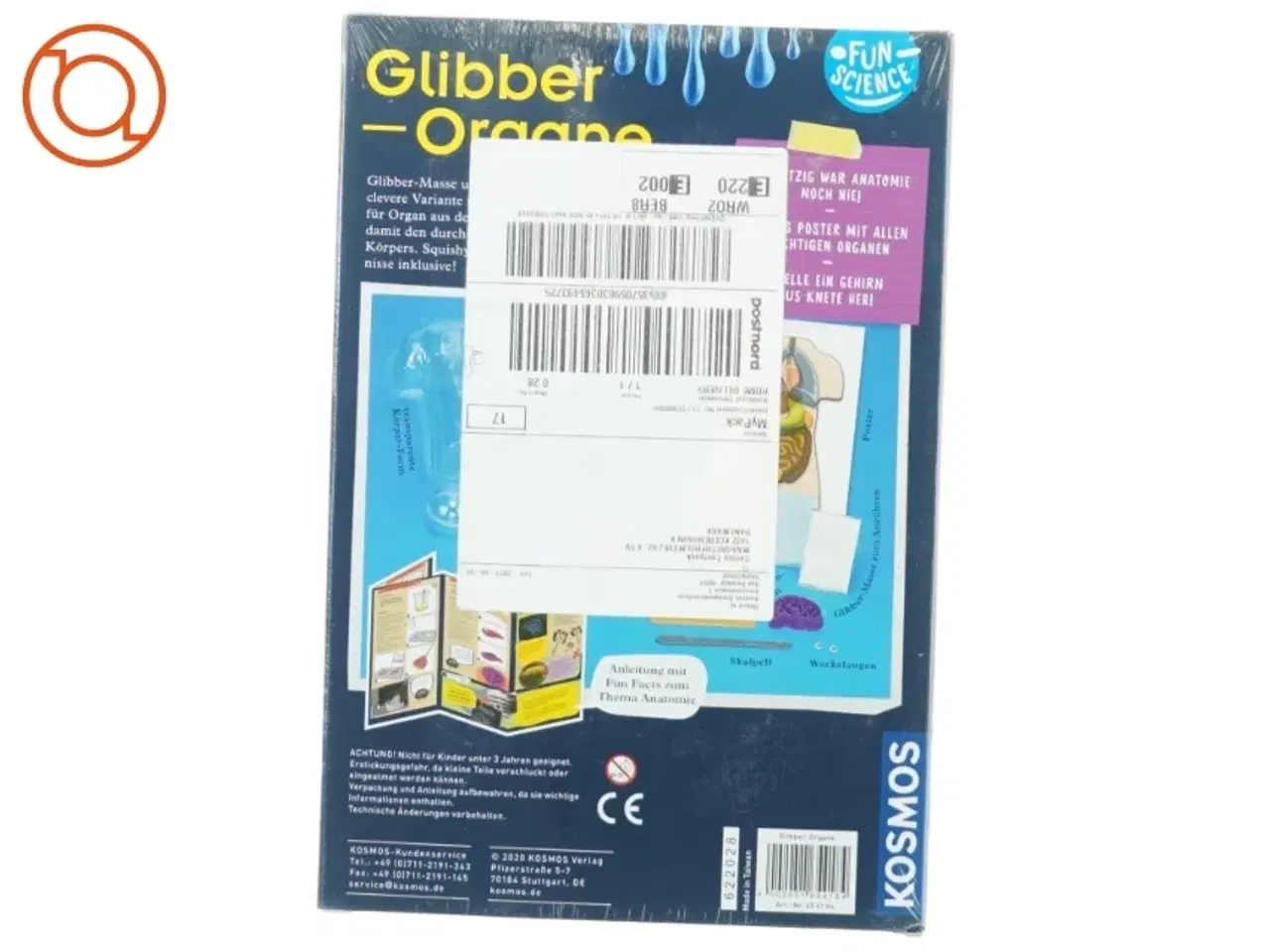 Billede 3 - NY Glibber organe - kirurg øvesæt fra Kosmos (str. 30 x 20 cm)