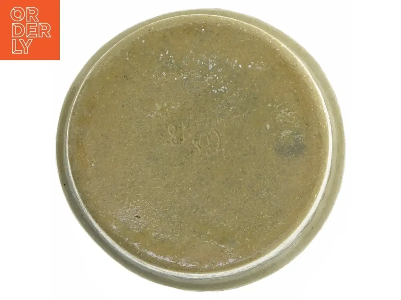 Billede 4 - Keramikskål med blå dekoration (str. 16 x 7 cm)