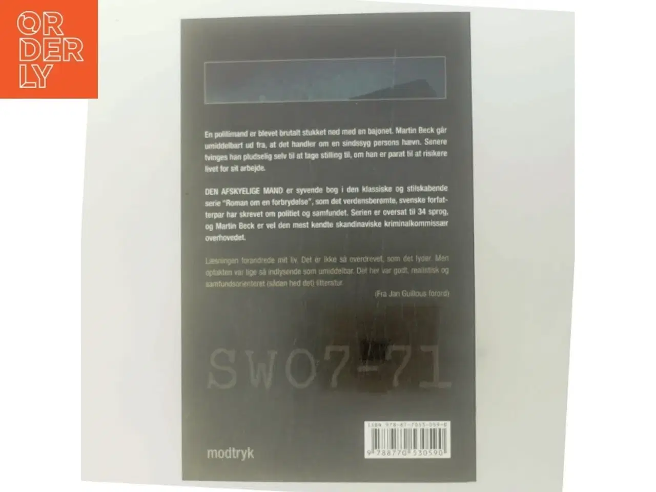 Billede 3 - Den afskyelige mand (Bog)