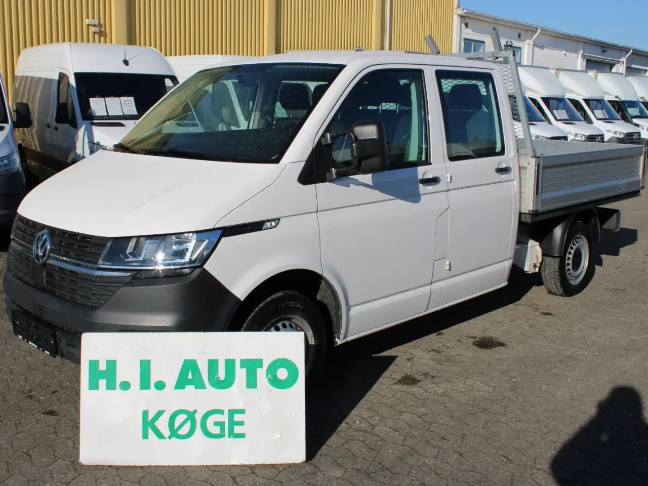 Billede 1 - VW Transporter 2,0 TDi 90 Mandskabsvogn m/lad