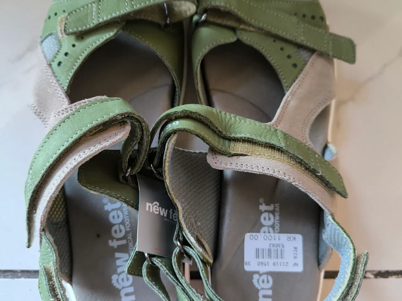 Billede 1 - Helt nye damesandaler