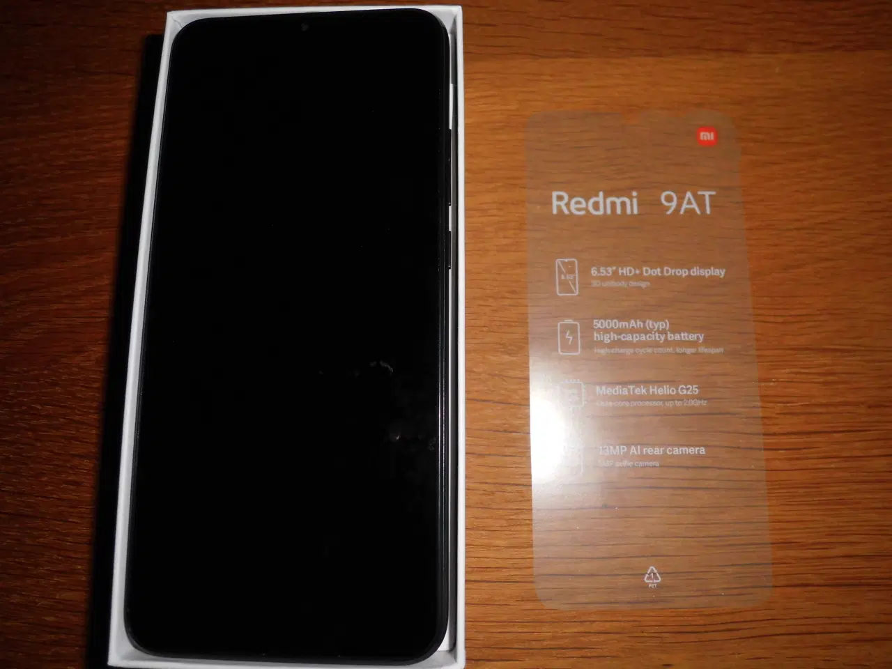 Billede 2 - Xiaomi Redmi 9AT mobiltelefon med tilbehør