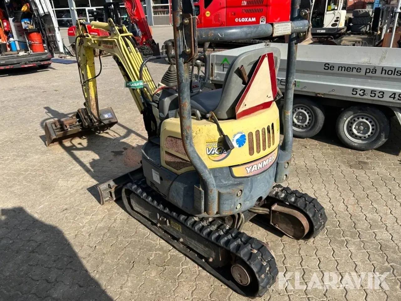 Billede 4 - Minigraver Yanmar V10-2A