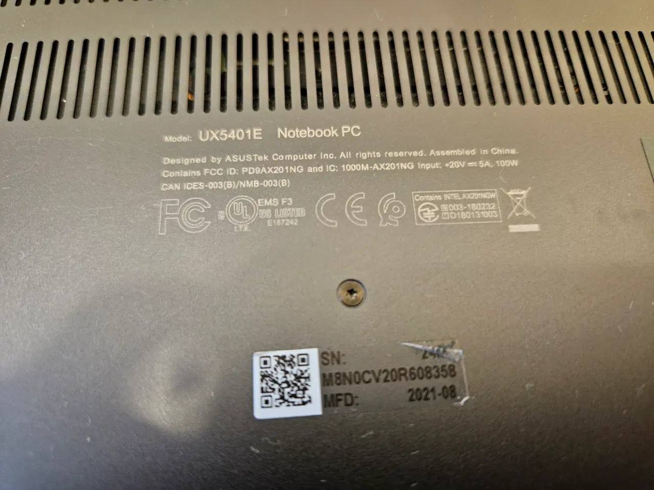 Billede 3 - ASUS ZenBook UX5401E, Intel i7, 14" Touch, Win 11