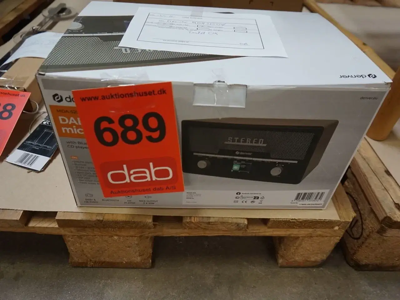 Billede 3 - Denver MDA-525LW retro musikanlæg