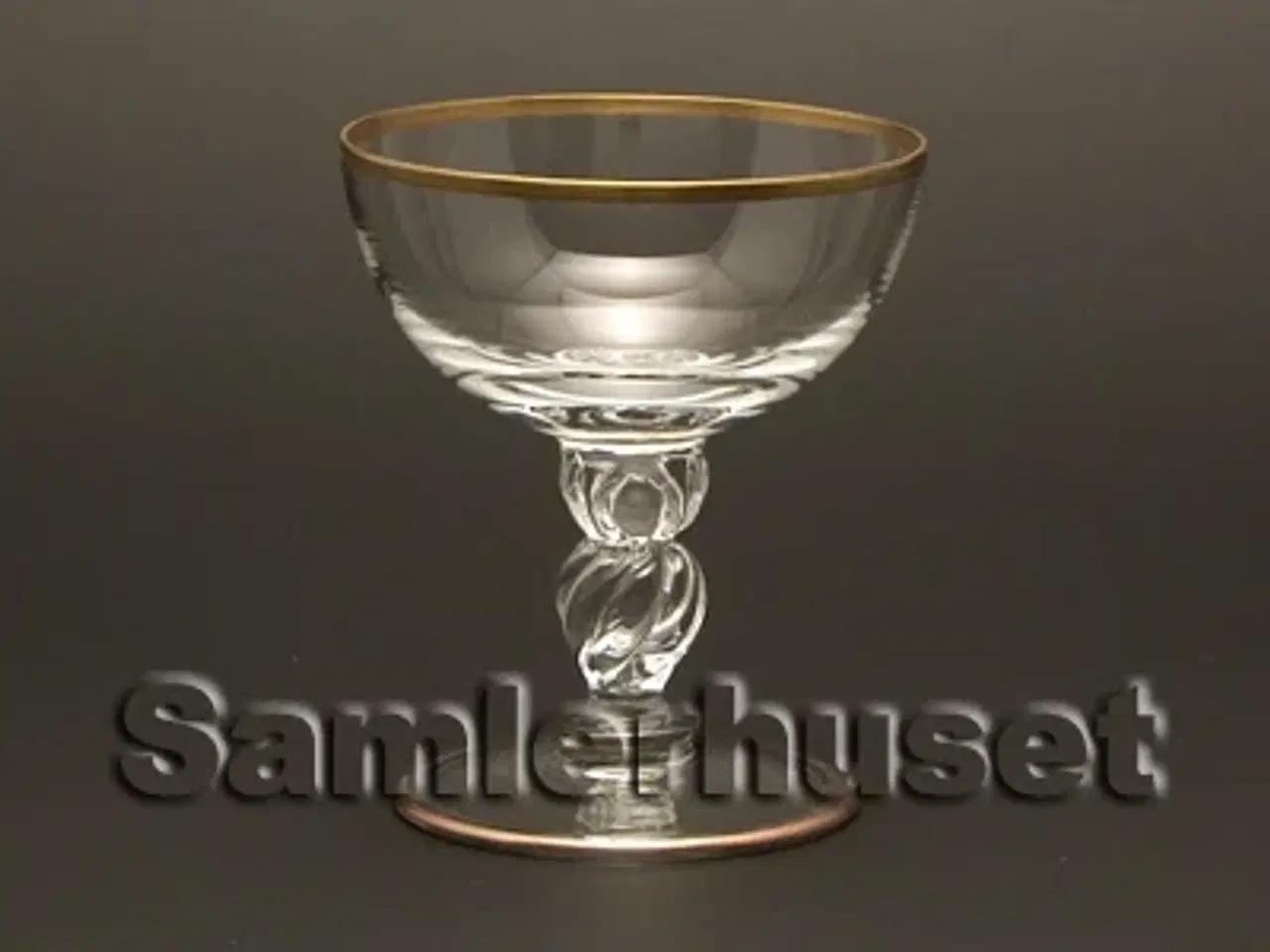 Billede 1 - Lyngby Likørglas. H:79 mm.