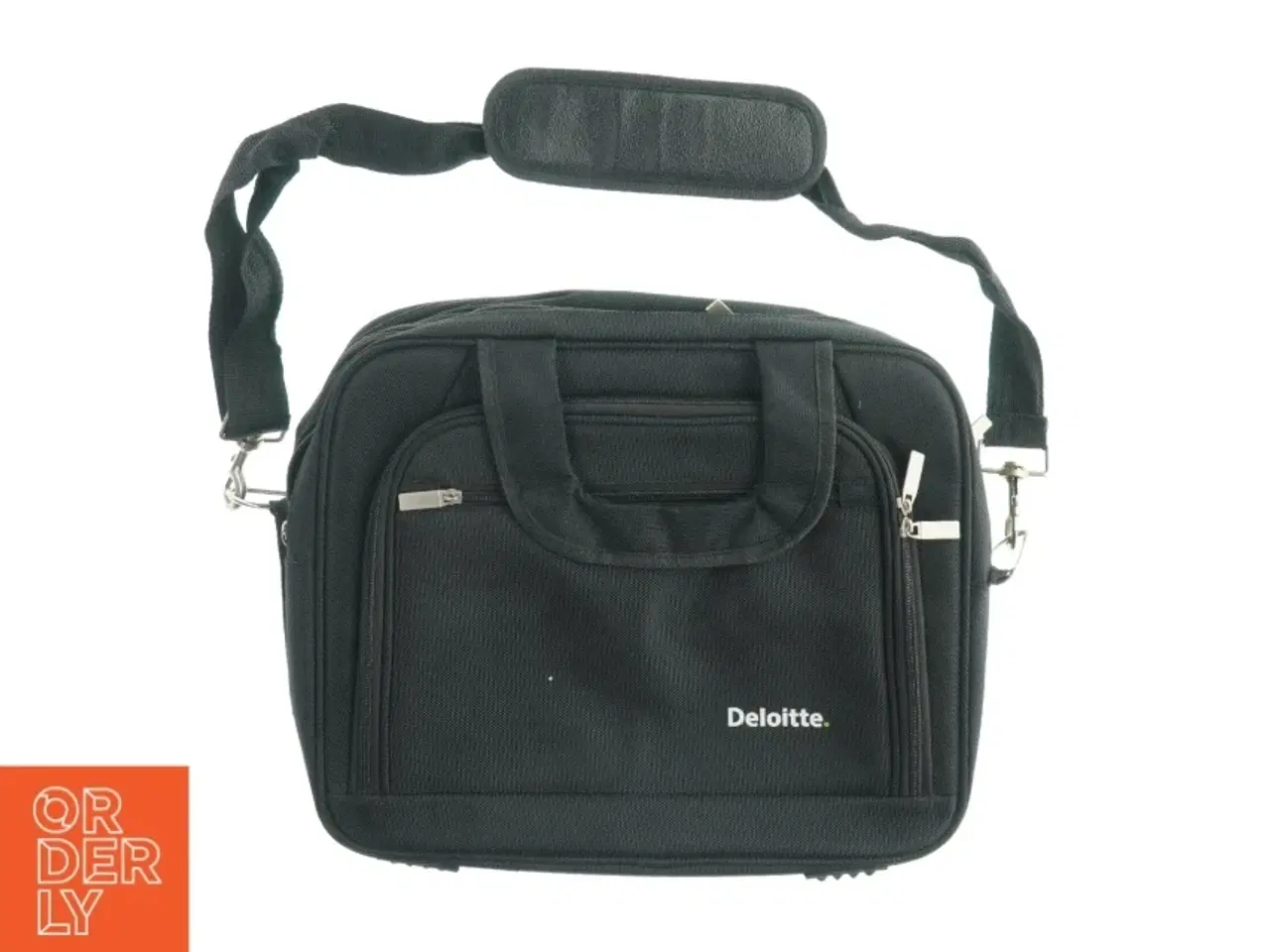 Billede 1 - Computertaske med 3 forskellige rum og sidelommer fra Deloitte (str. LB:43x35cm)