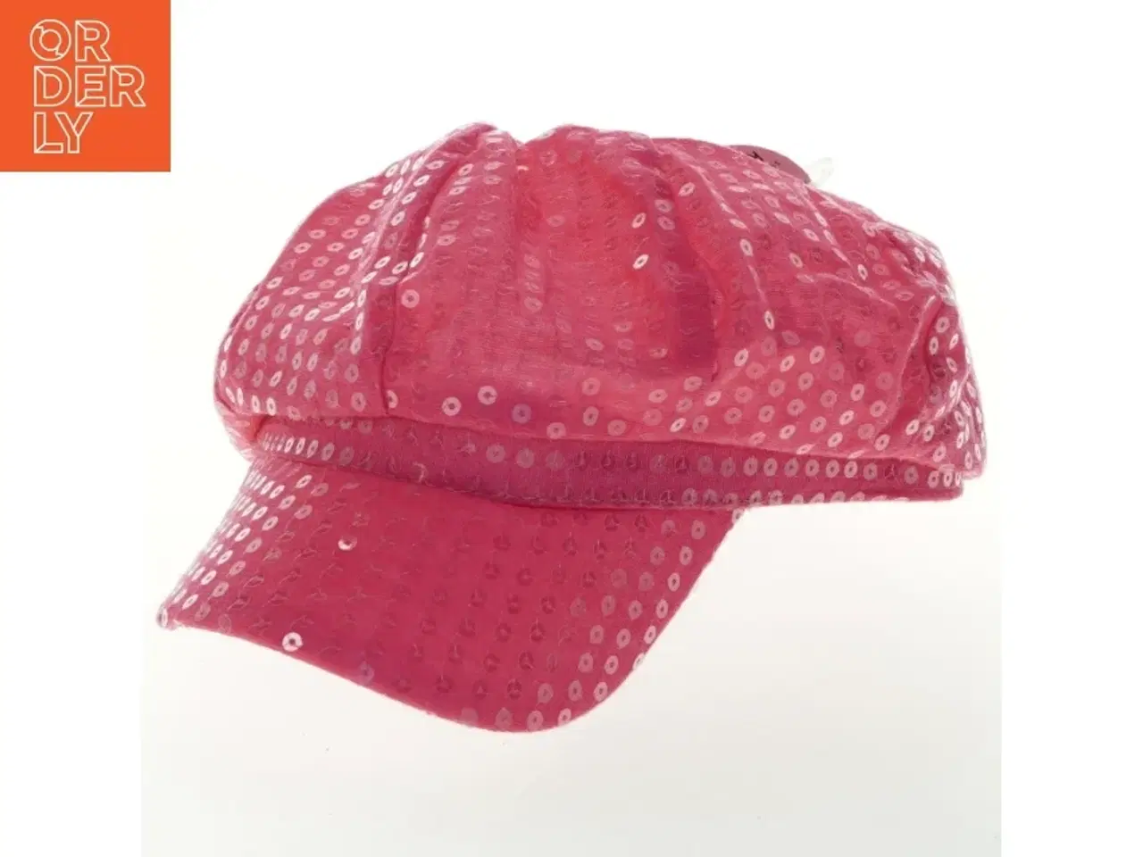 Billede 1 - Transparent solhat med palietter fra Salling (str. 20x10 cm)