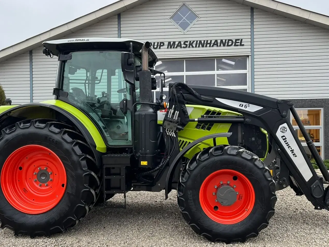Billede 20 - CLAAS ARION 650 med frontlift og frontlæsser