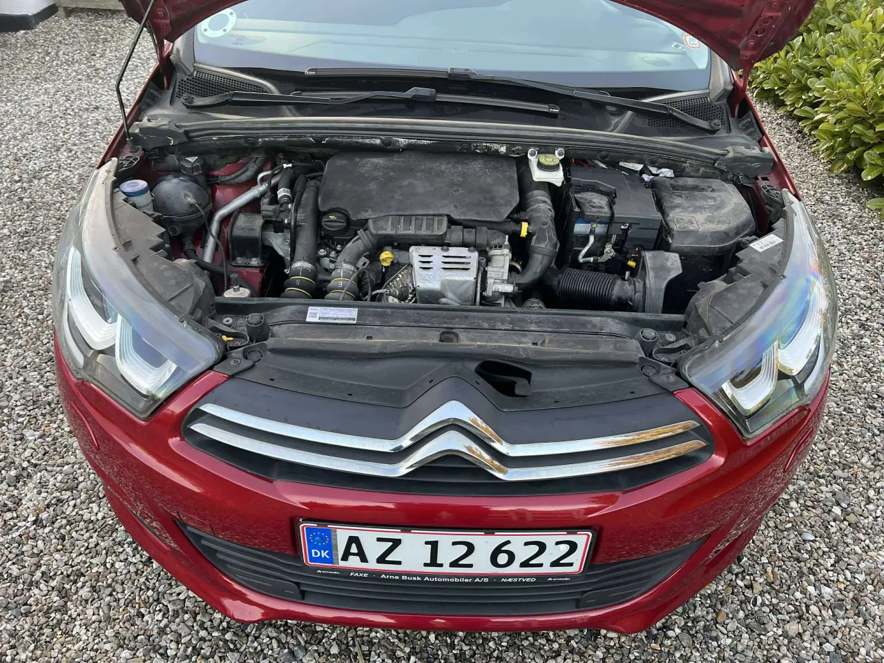 Billede 4 - Flot rød Citroën  C4 SOM NY lavt km