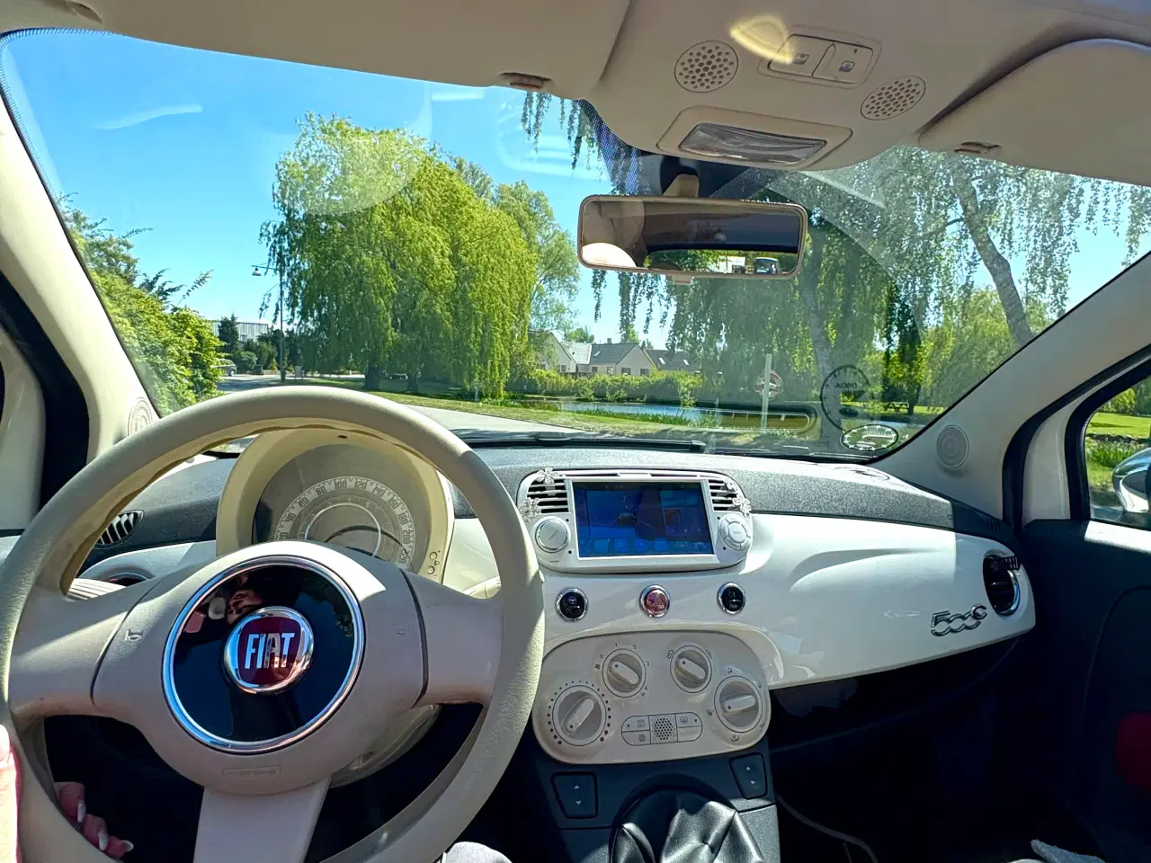 Billede 7 - Velholdt og charmerende Fiat 500 C med soltag – pe