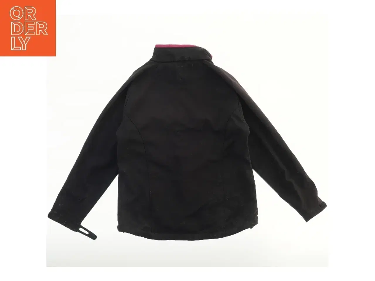 Billede 2 - Sort softshelljakke med pink detaljer fra Master (str.  B 48 L 60 cm)