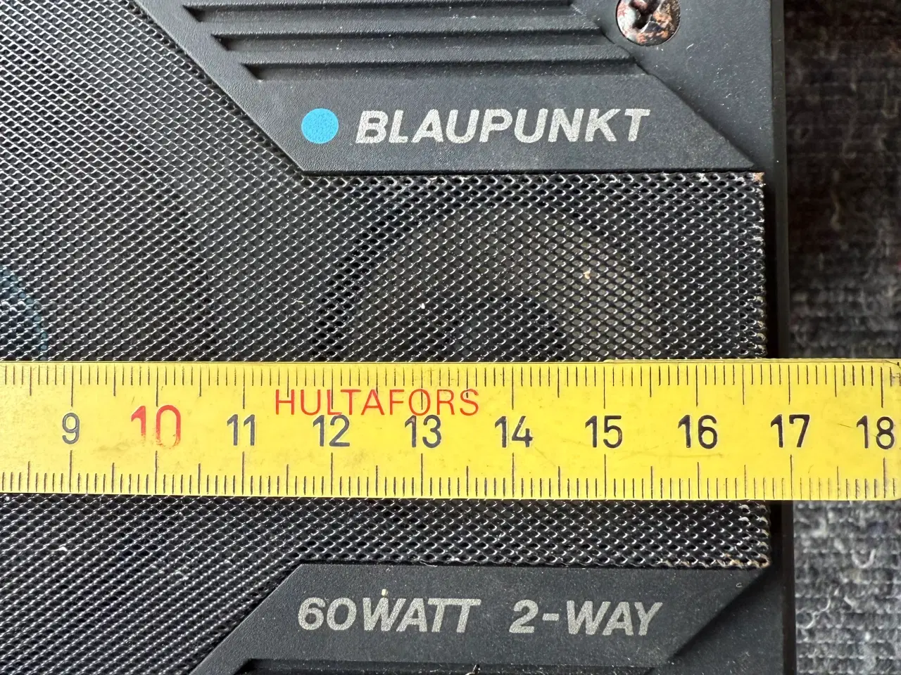 Billede 7 - Blaupunkt retro bilhøjtaler til hattehylde