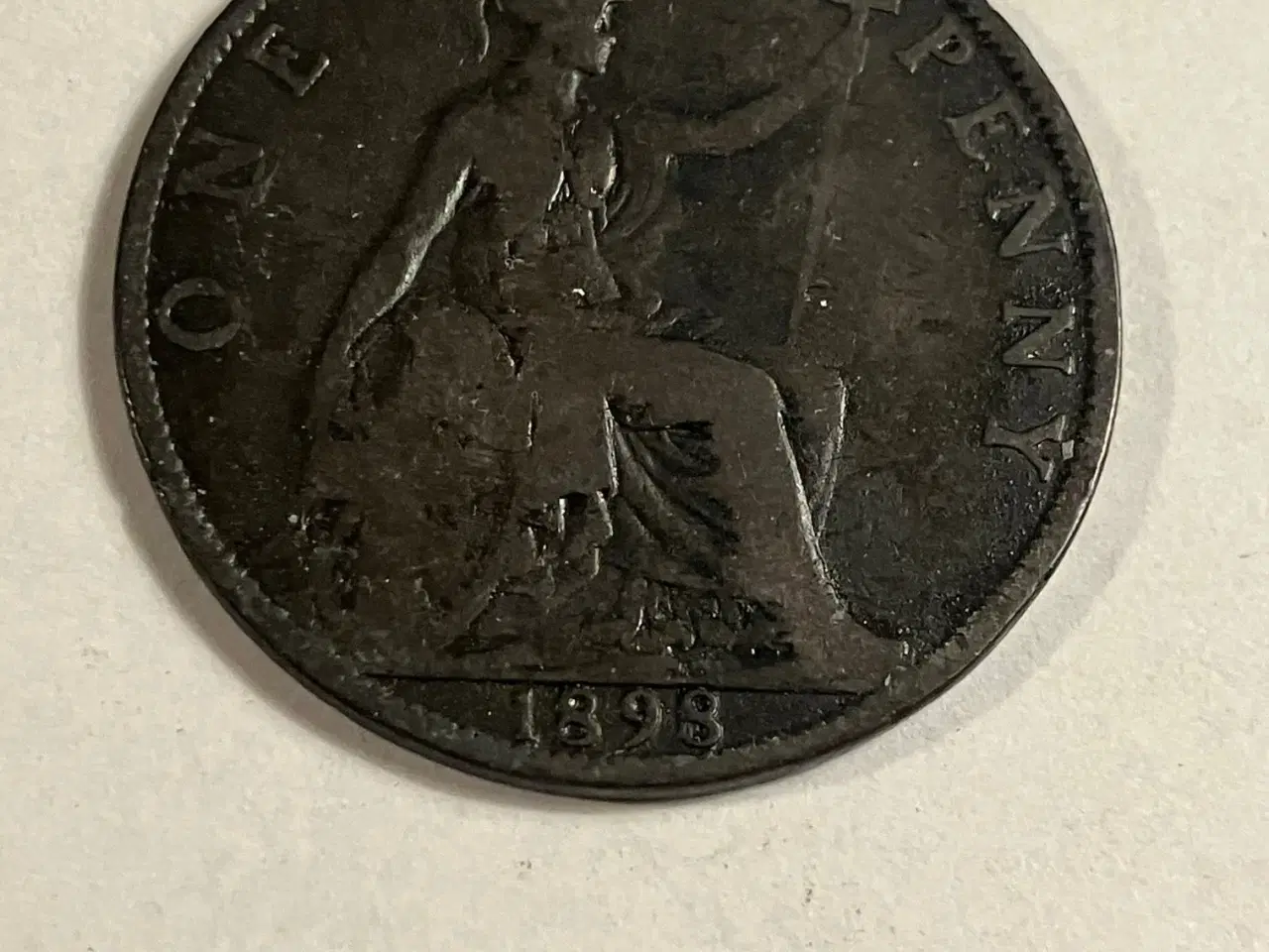 Billede 1 - One Penny 1898 England