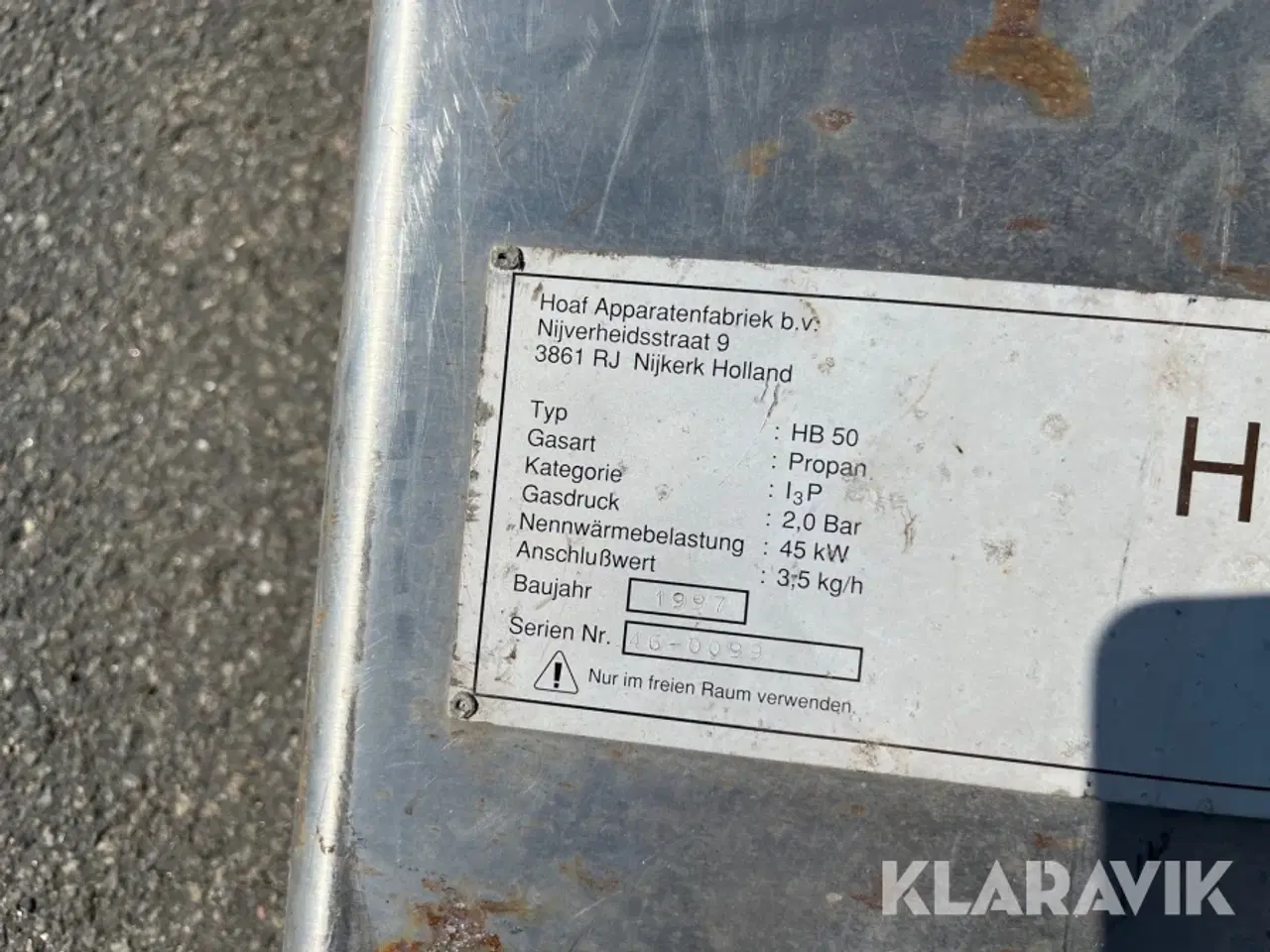 Billede 6 - Ukrudsbrænder HOAF HB50