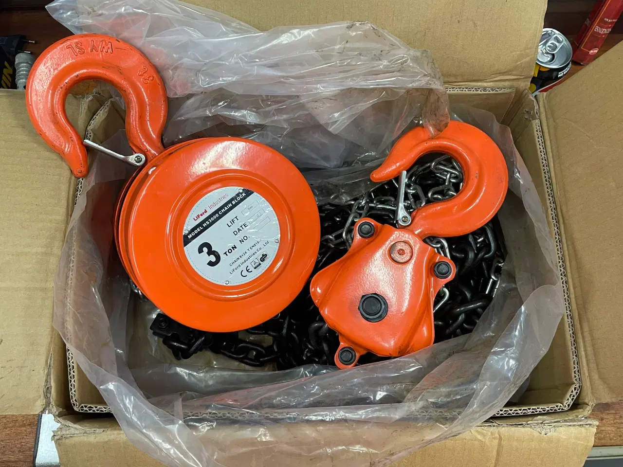 Billede 1 - Kædetajle 3 ton