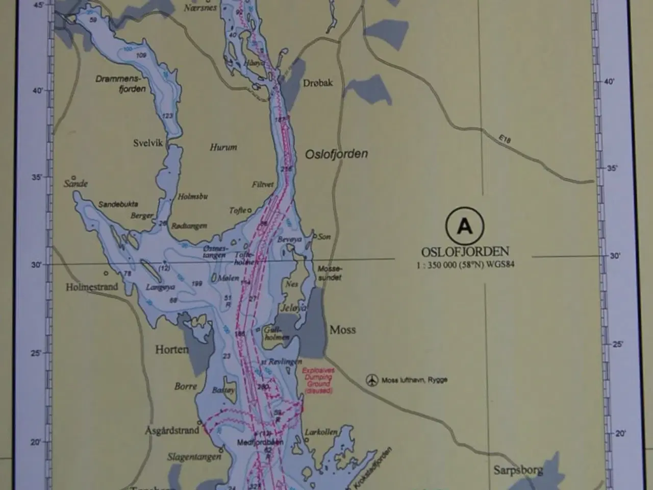 Billede 2 - Norsk Søkort 305 SKAGERRAK  
