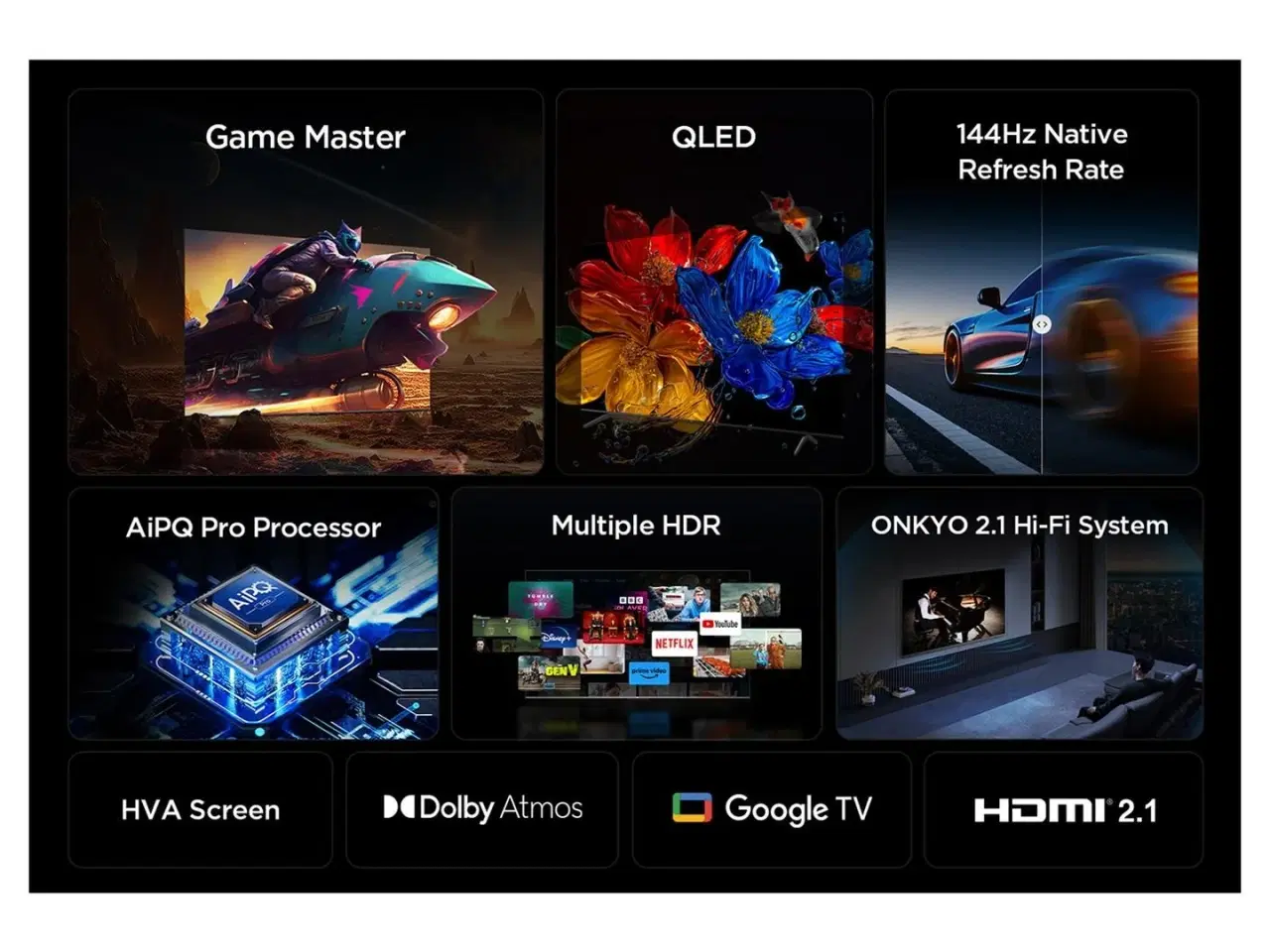 Billede 7 - 4K TV TCL P89K 85" QLED Google TV (85P89K)