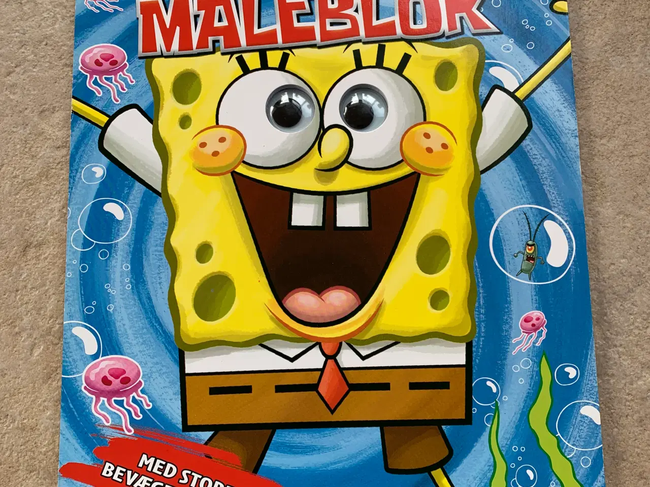 Billede 1 - SvampeBob firkant maleblok