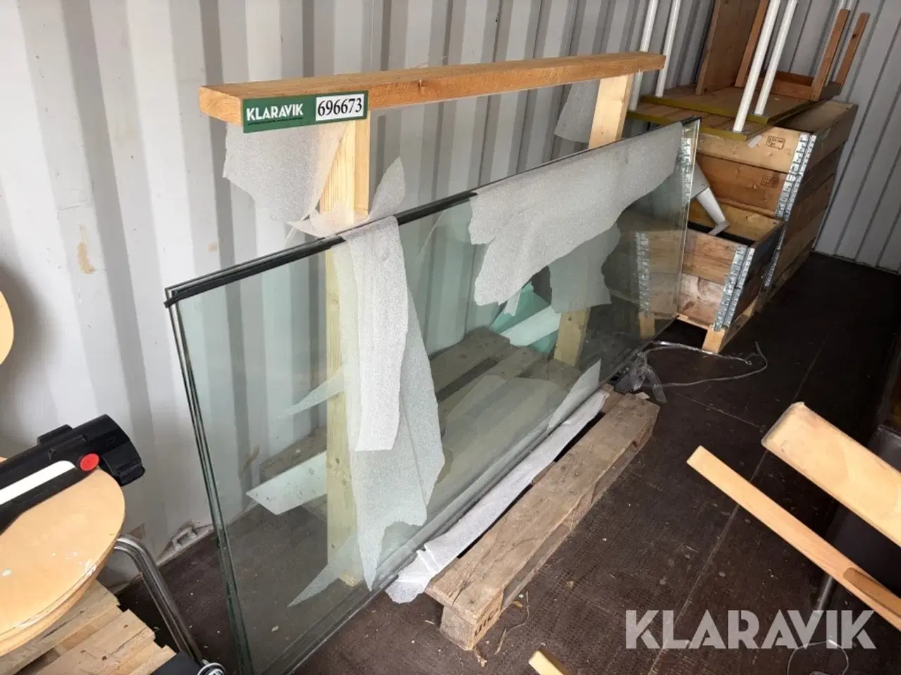 Billede 1 - Hærdet glas 3 styk.