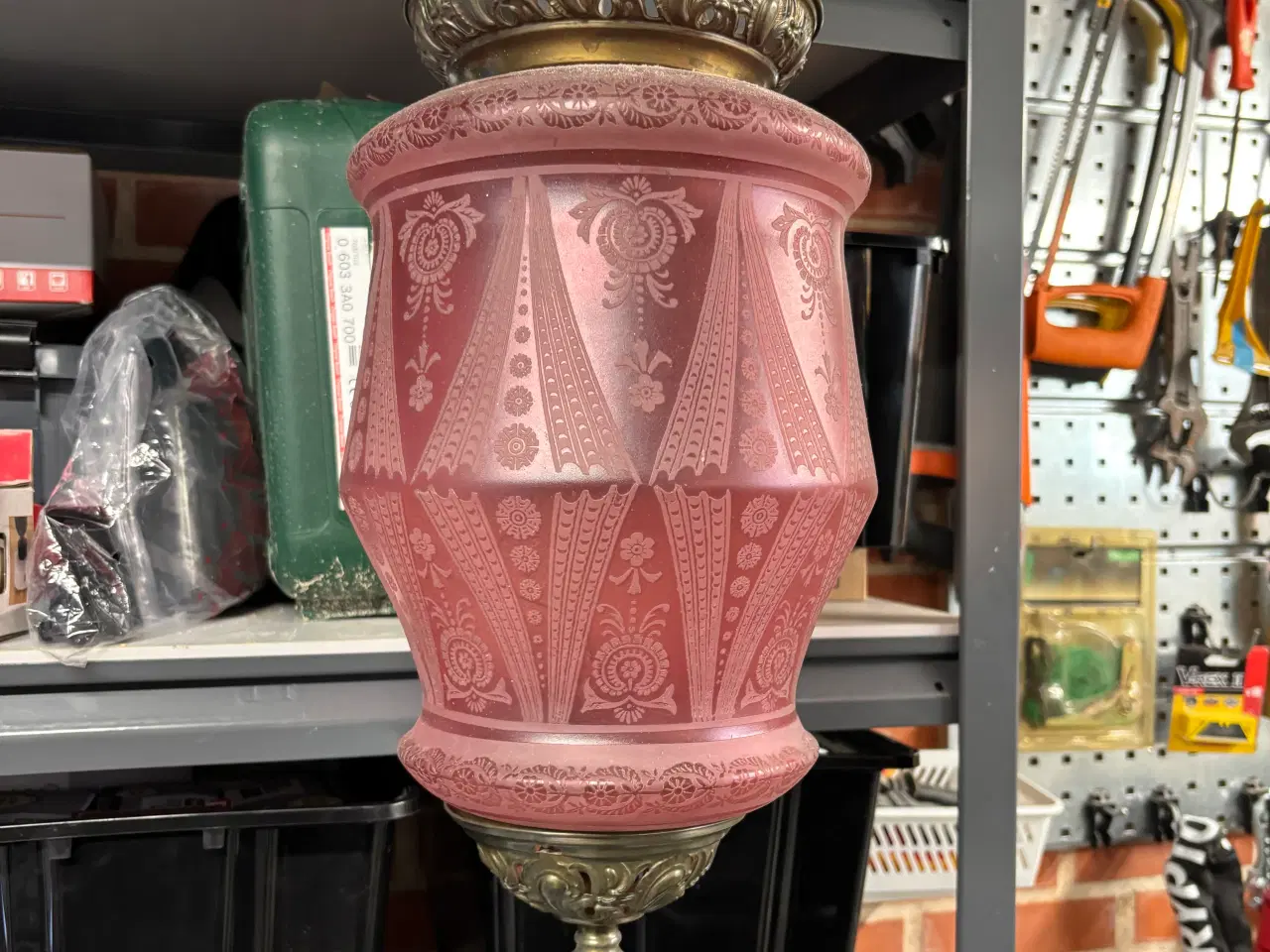 Billede 1 - Antik lampe intakt