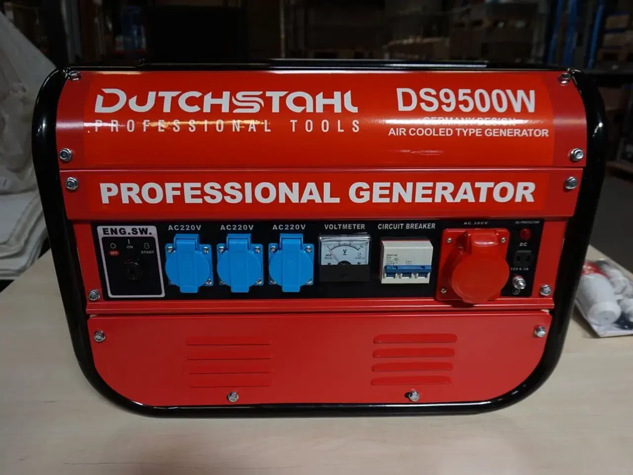 Billede 1 - DutchStahl DS9500W Benzindrevet Generator