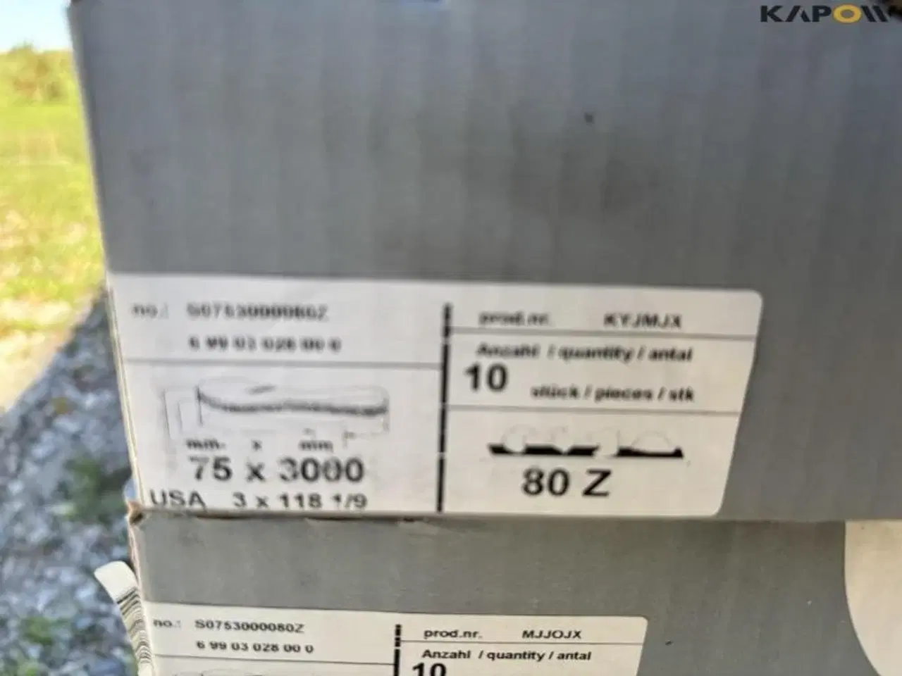 Billede 9 - - - - Slibebånd 12 pk. a 10 stk.