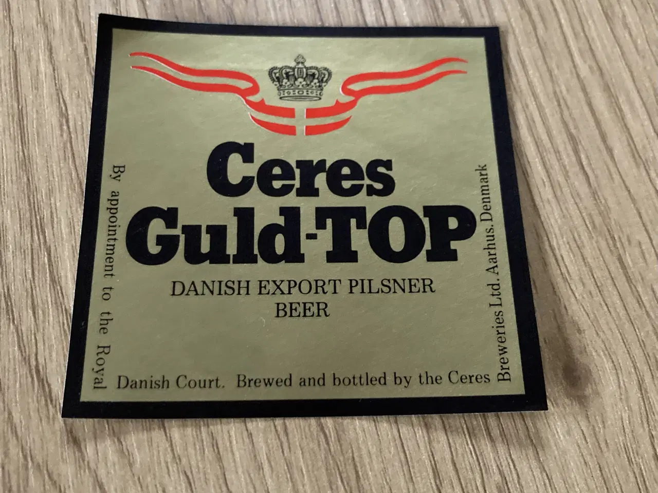 Billede 1 - Ceres Bryggerierne – Ceres Guld-Top