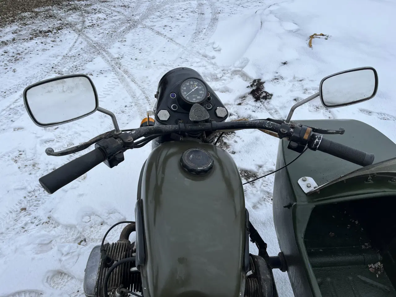 Billede 16 - Ural IMZ 8.103-10 fra 1993 med sidevogn