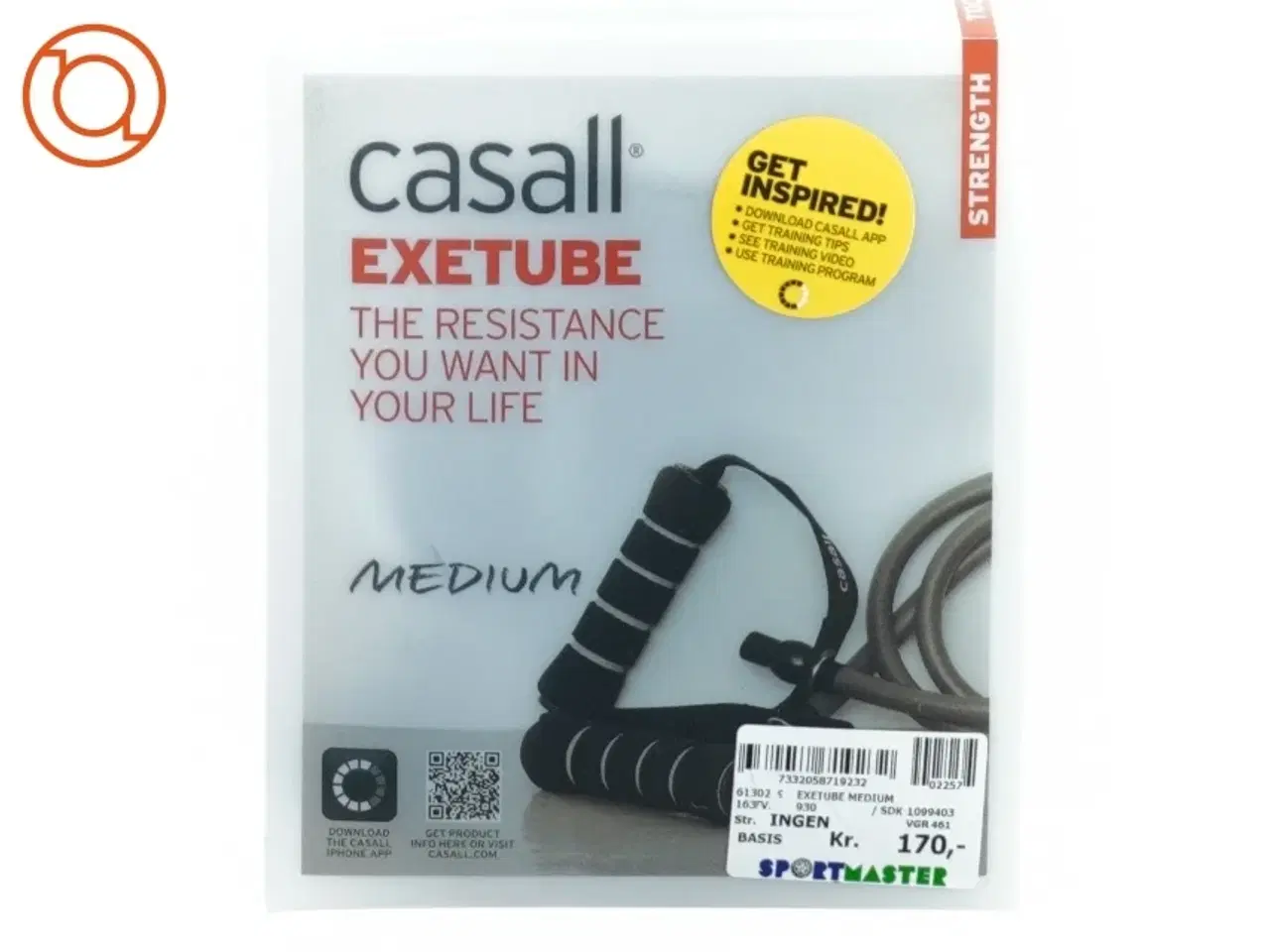 Billede 1 - Resistent band fra Casall (str. 18 x 16 cm)