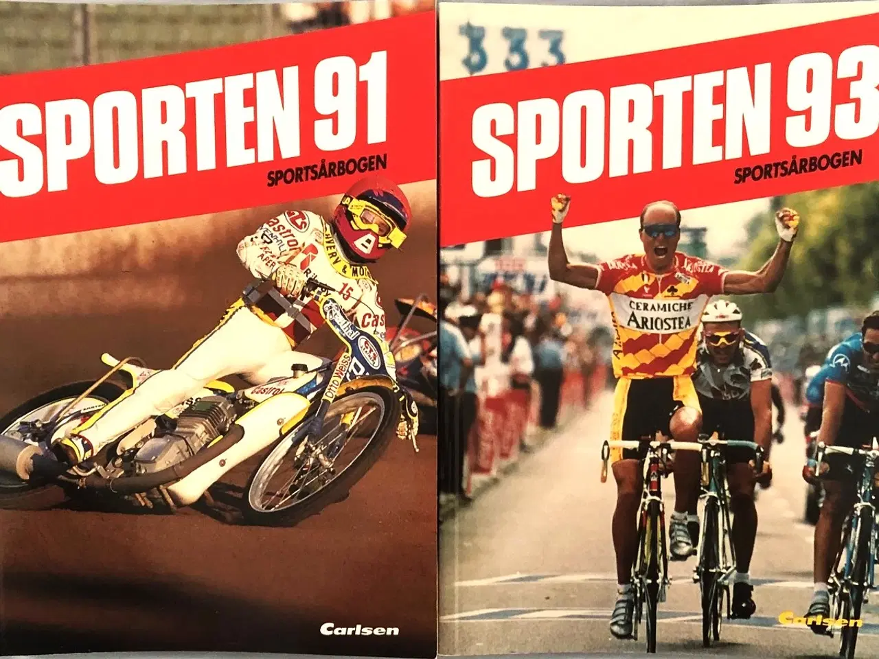 Billede 1 - Sportsårbogen 1991 og 1993