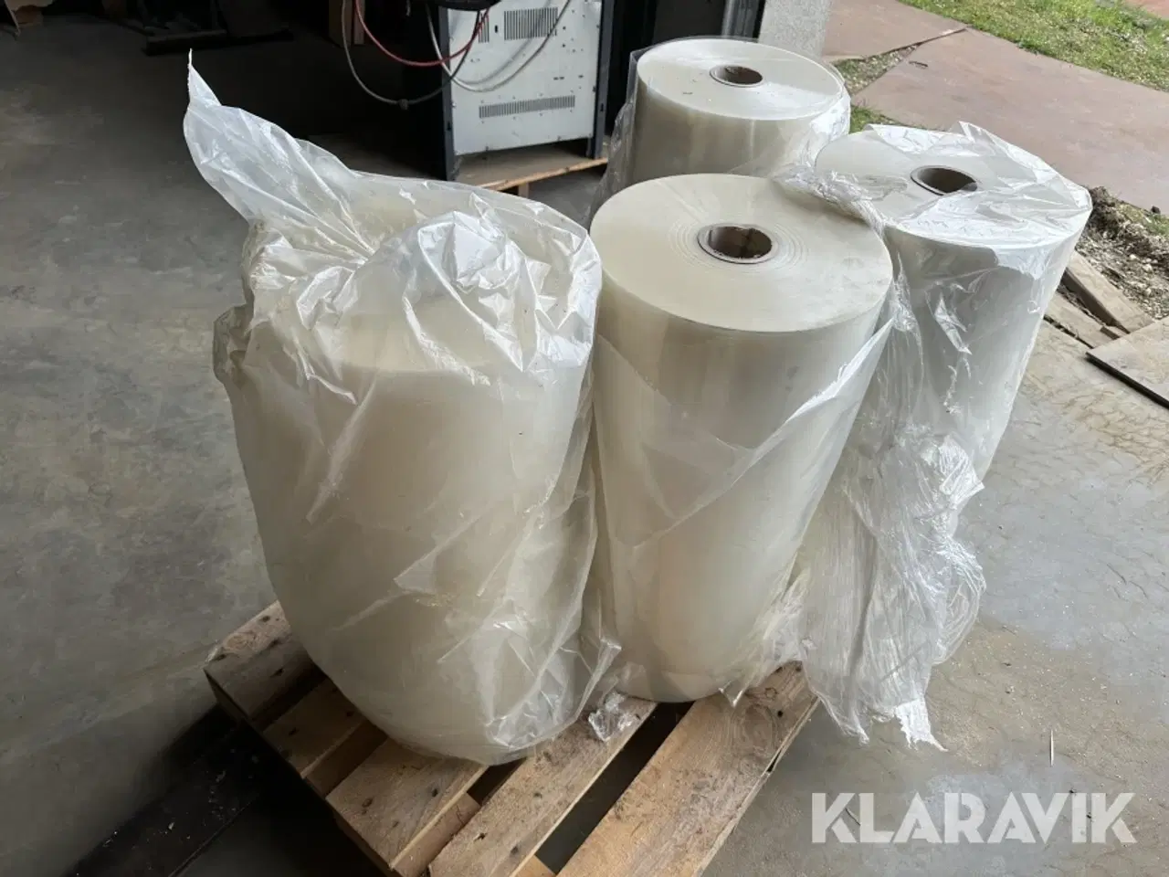 Billede 3 - Flatfilm - krympeplast - 4 ruller