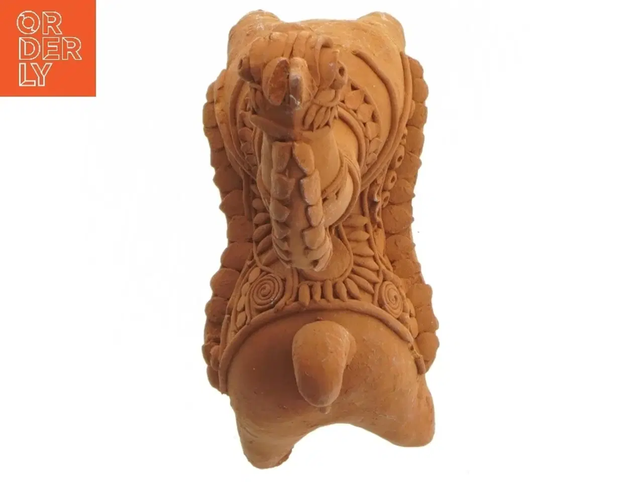 Billede 5 - Terrakotta figur af hest (str. 12x16 cm)