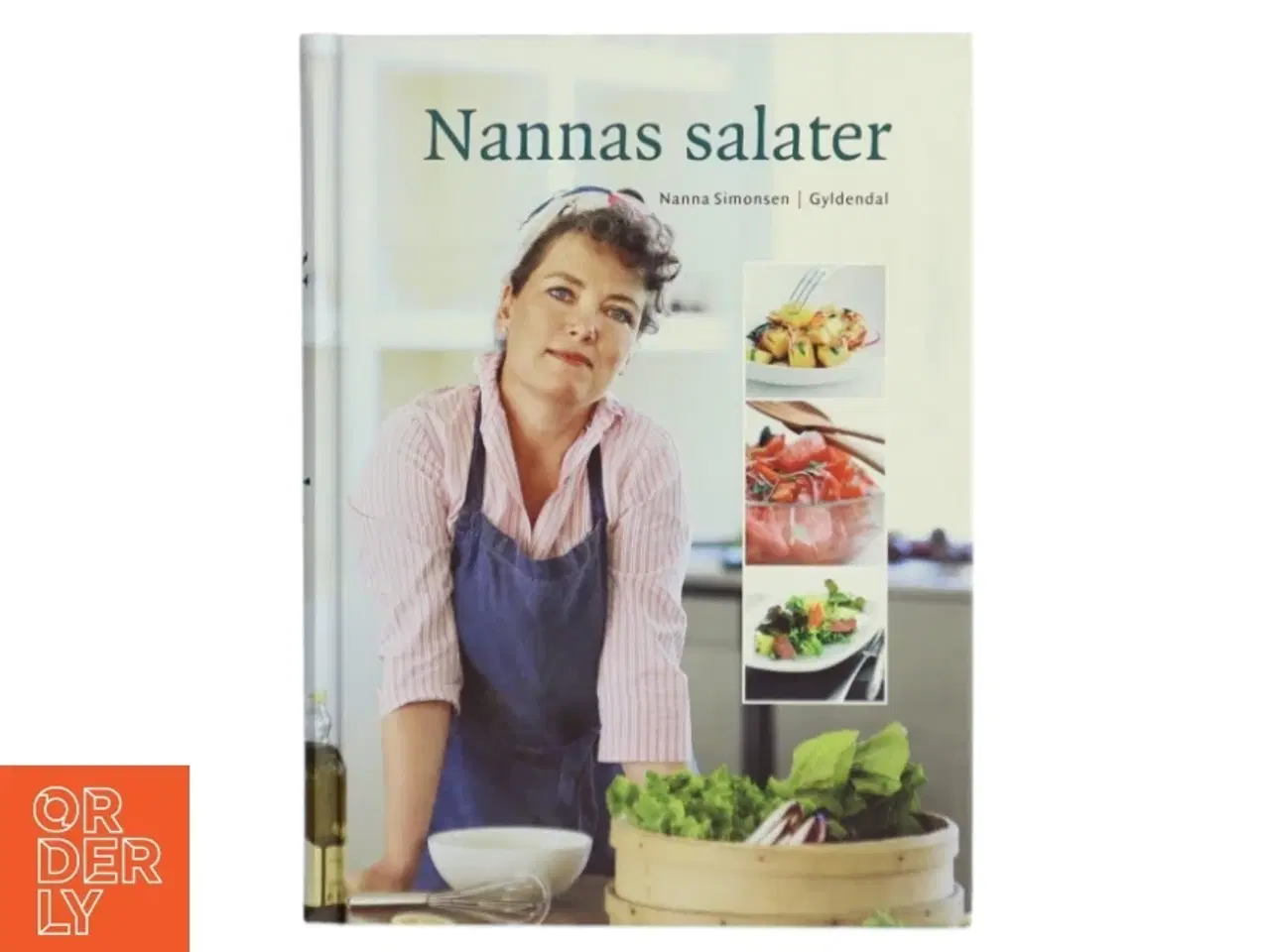 Billede 1 - Nannas salater af Nanna Simonsen (f. 1956) (Bog)