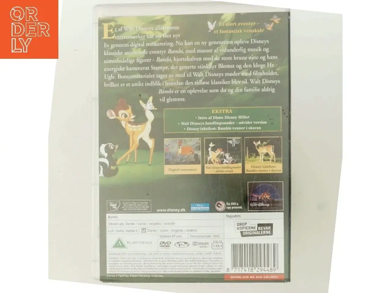 Billede 3 - Bambi (DVD)