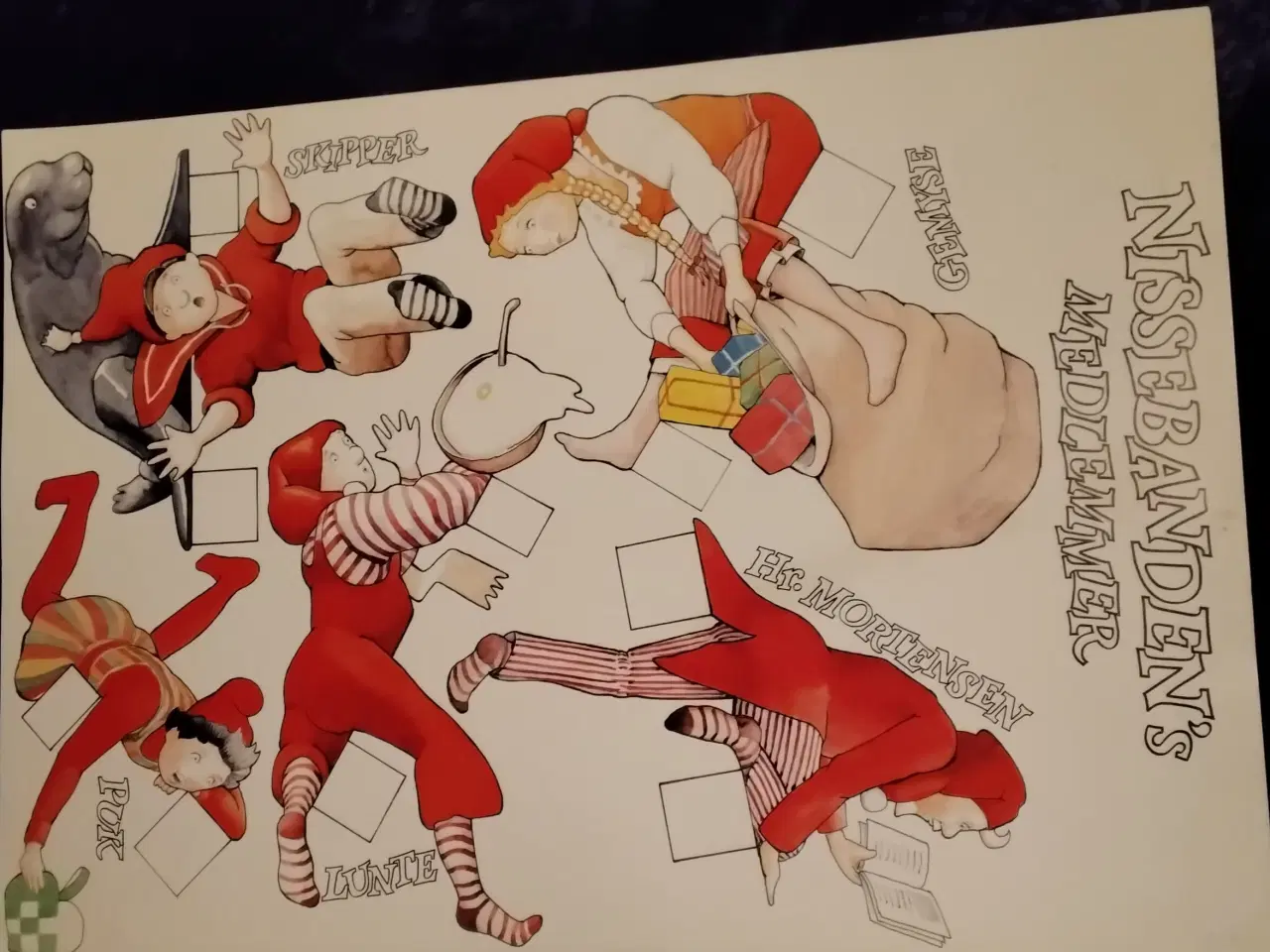 Billede 2 - Nissebanden som kravlenisser fra 1980'erne