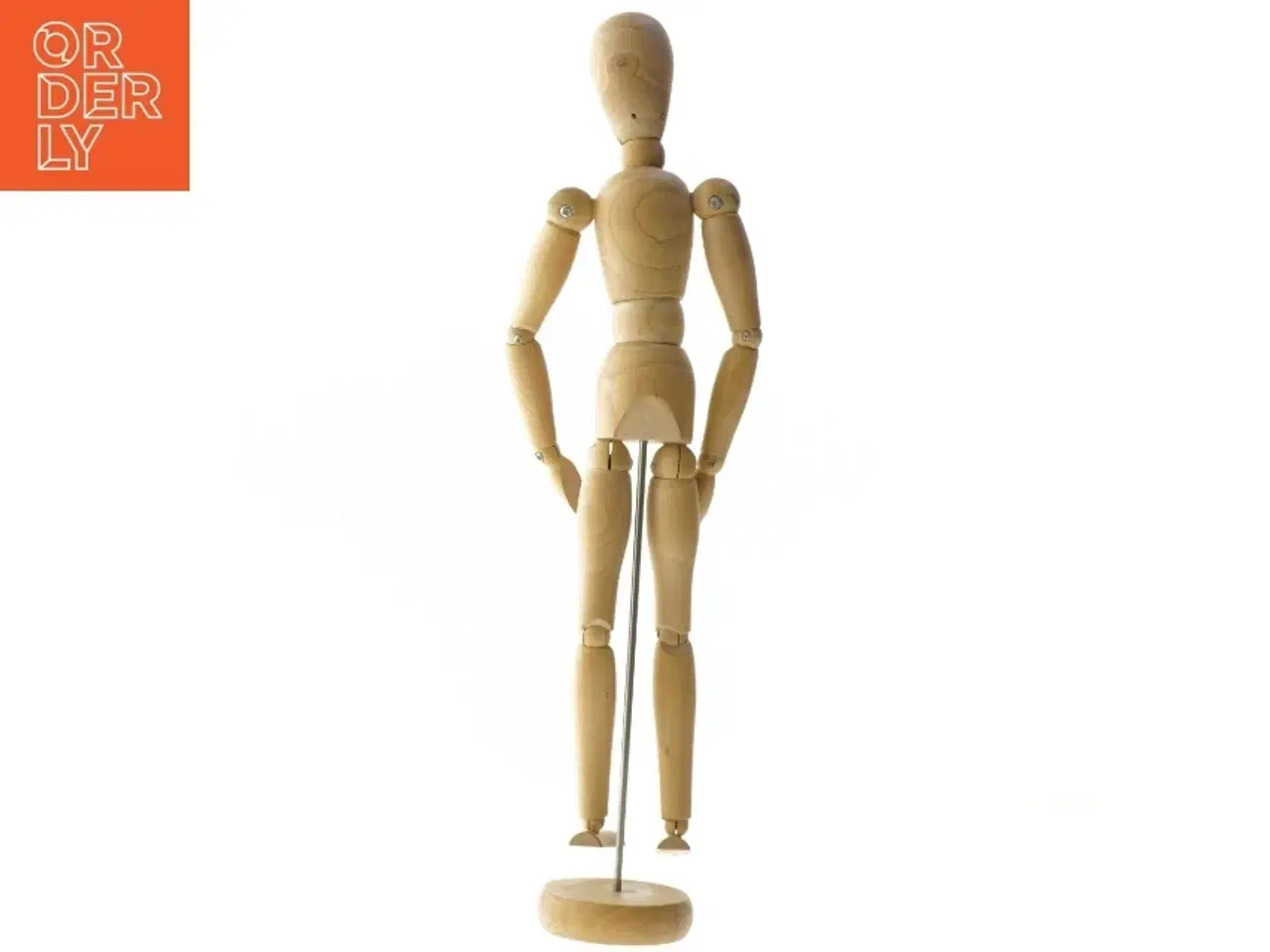 Billede 3 - Trækunstnerdukke (str. 34 cm)