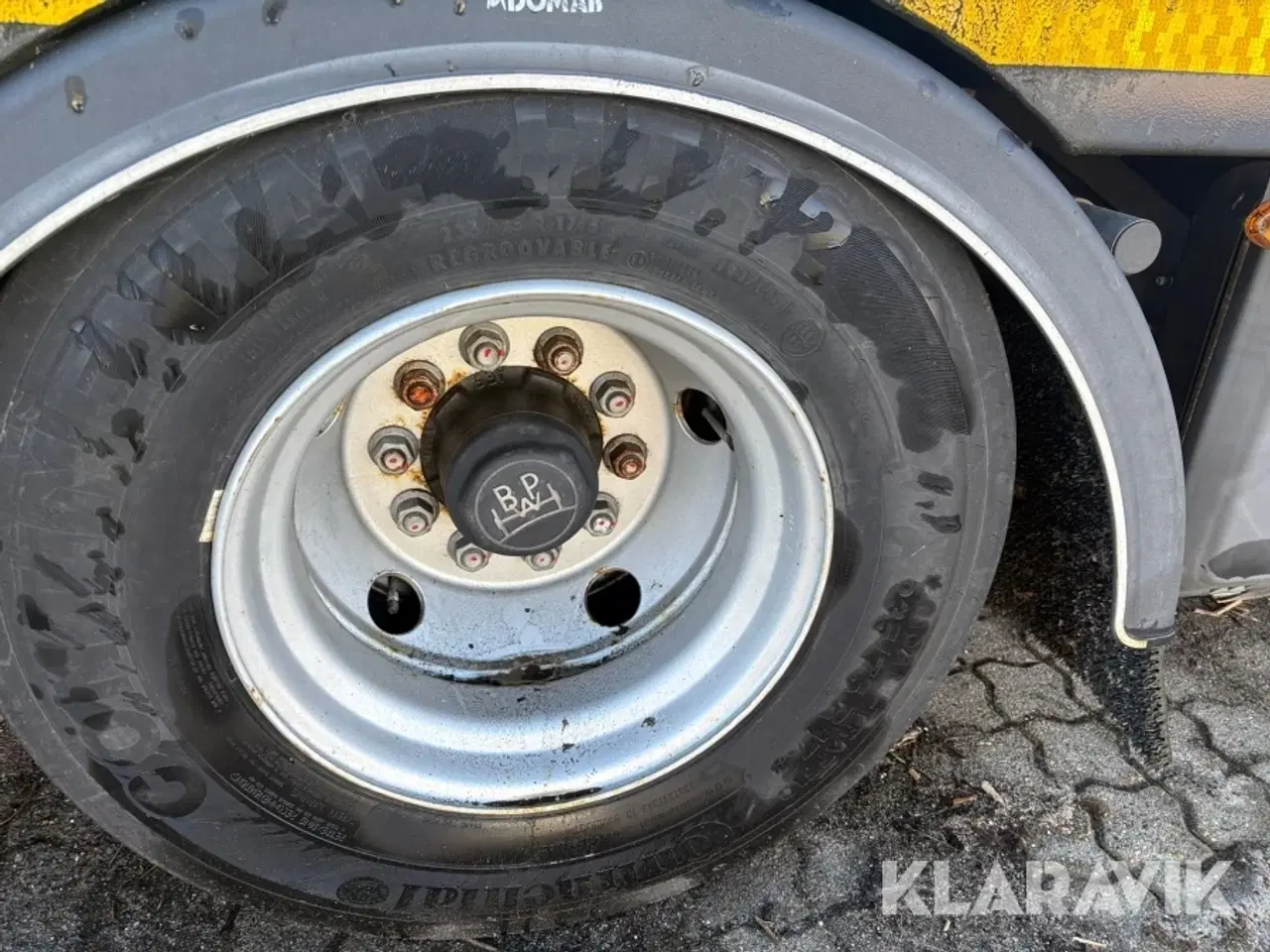 Billede 9 - Blokvogn / flatbed trailer Kässbohrer Mega XS RICT01 EBS-E nysynet